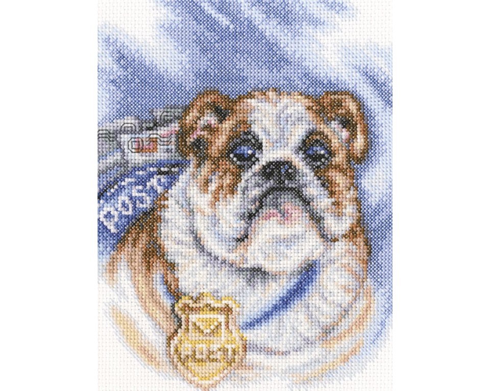 Cross-Stitch Kit "Post dog", Article: M509