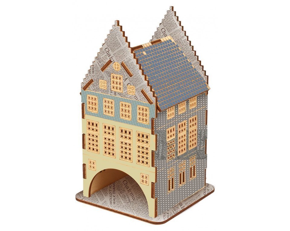Plywood form "Tea house" "Buratini", Article: DZ20009