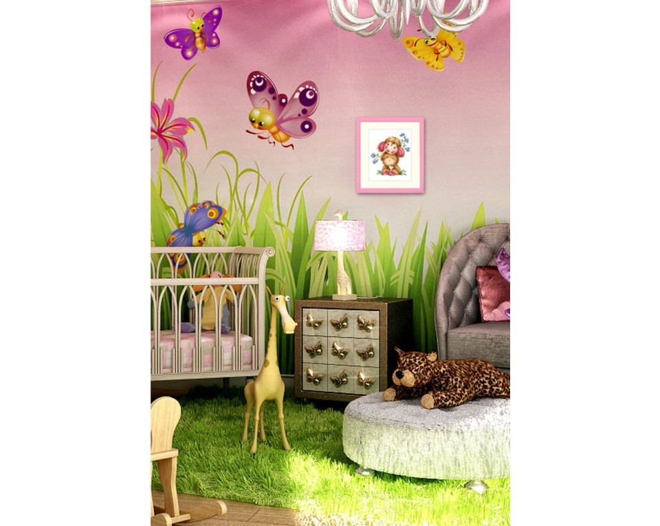 Cross-Stitch Kit "Daisies for a gift", Article: C236