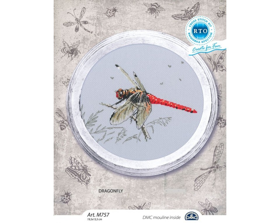 Cross-stitch kits "On the dandelion's parachute", Article: M757