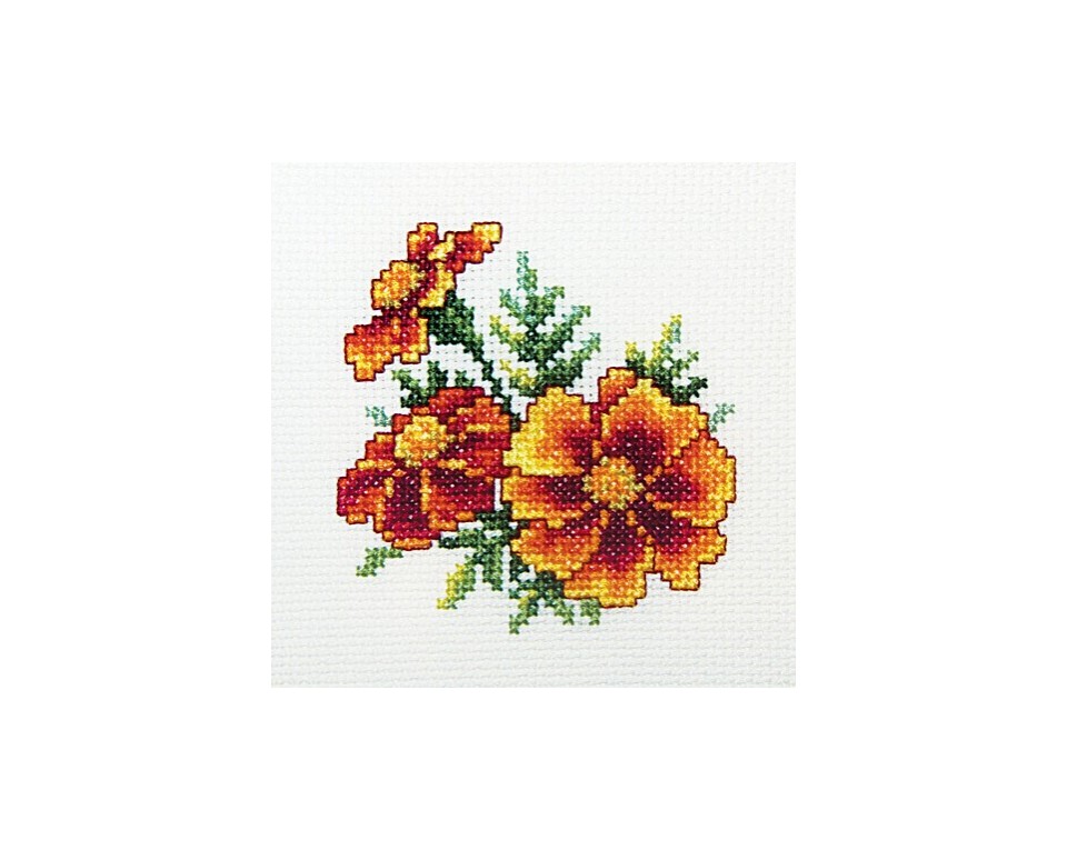 Cross-Stitch Kit "Marigold", Article: H243