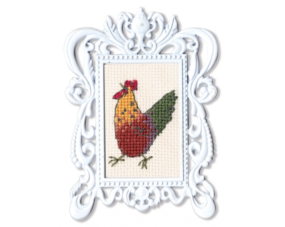 Cross-Stitch Kit "Hen", Article: FA005