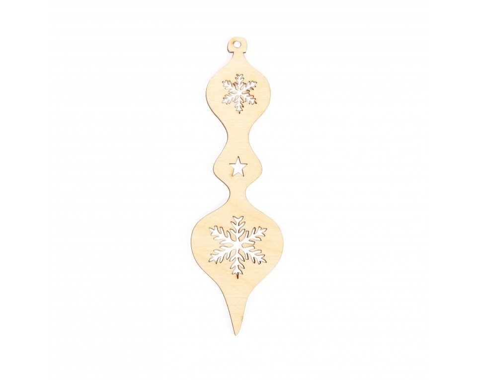 Plywood form - Christmas pendant "Buratini", Article: DZ90046