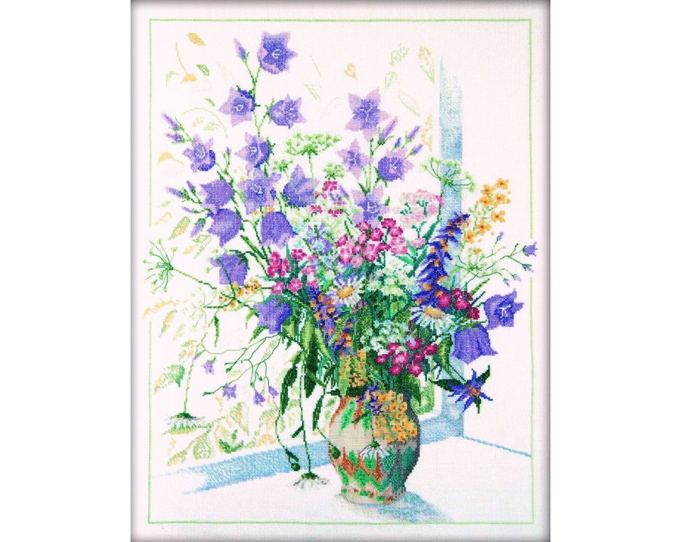 Cross-Stitch Kit "Field flowers", Article: M052