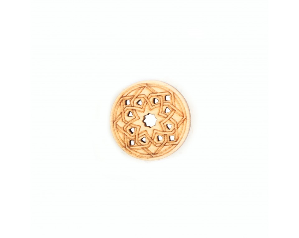 Plywood form - decorative buttons "Buratini", Article: DZ40010