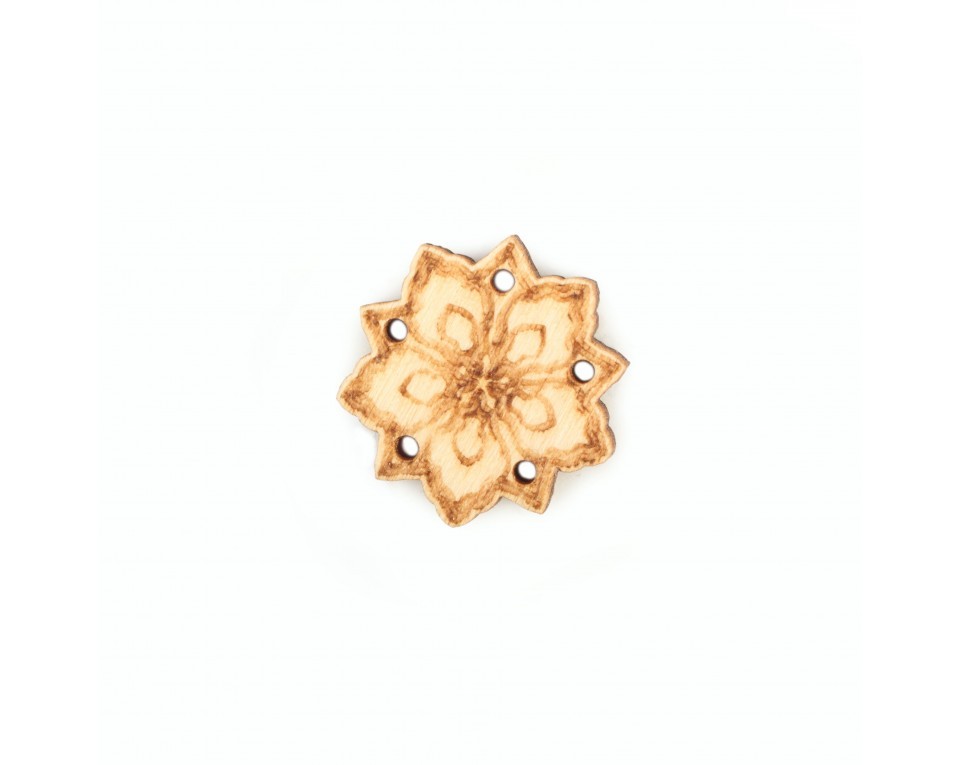 Plywood form - decorative buttons "Buratini", Article: DZ40005