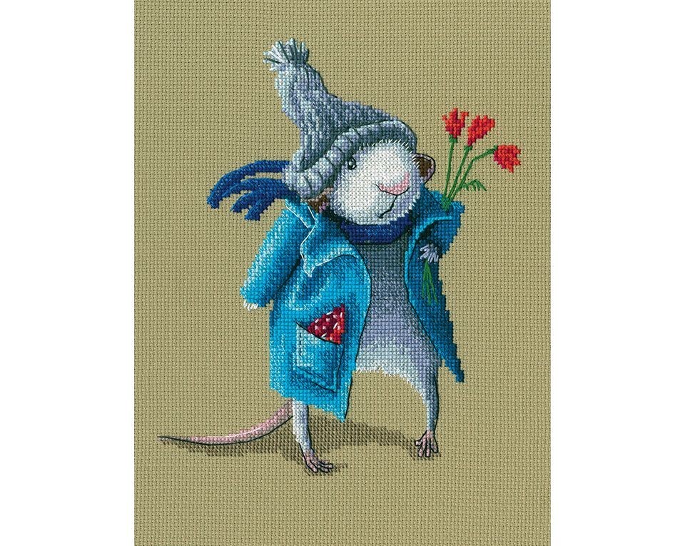 Cross-stitch kits "Bunch under the armpits", Article: M797