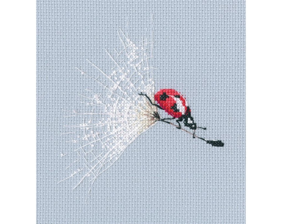Cross-stitch kits "On the dandelion's parachute", Article: M756