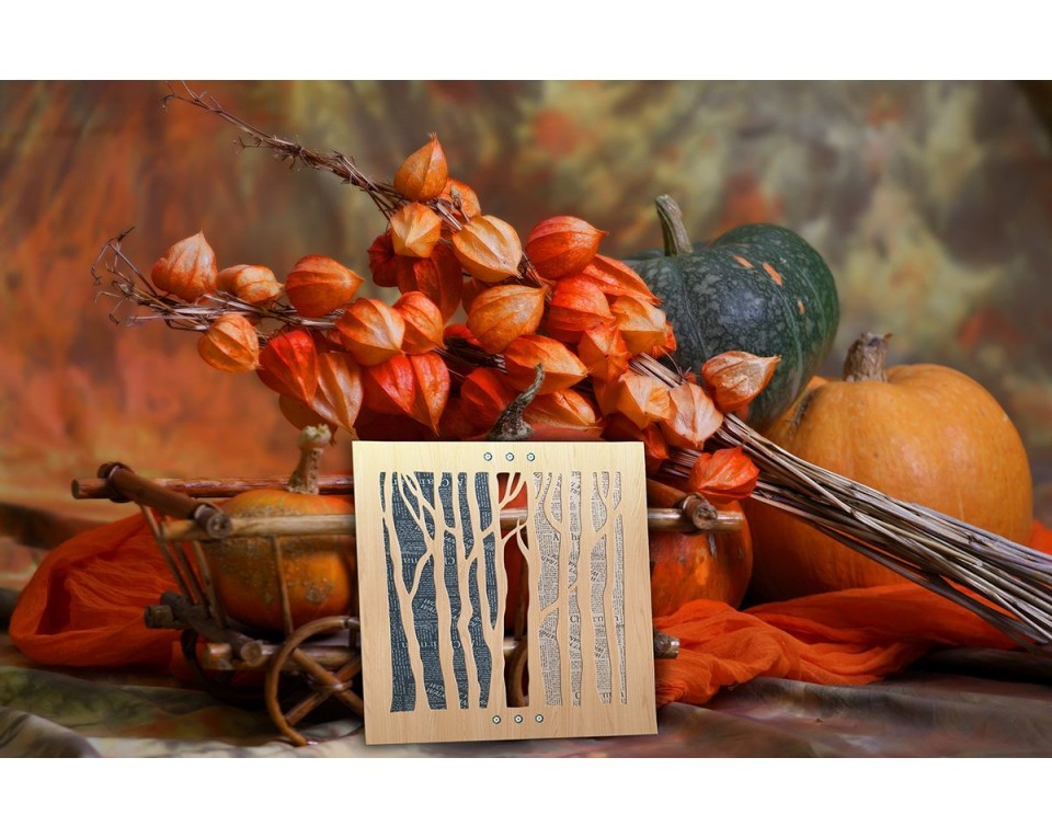 Plywood form "Buratini" - decorative plate, Article: DZ70019