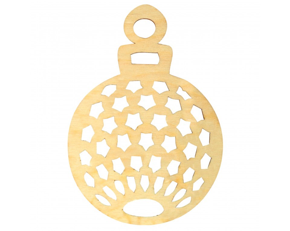 Plywood form - Christmas pendant "Buratini", Article: DZ90022