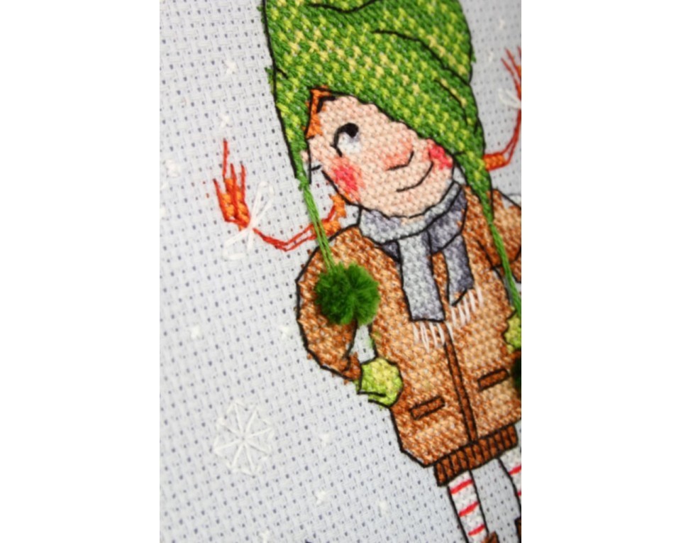 Cross-stitch kits "Skating", Article: M653