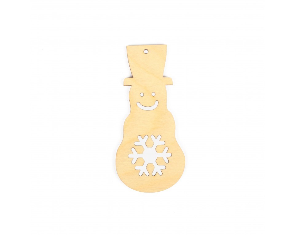 Plywood form - Christmas pendant "Buratini", Article: DZ90064
