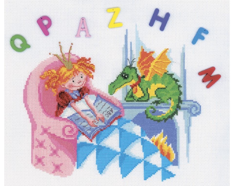 Cross-Stitch Kit "Naughty Princess", Article: M312