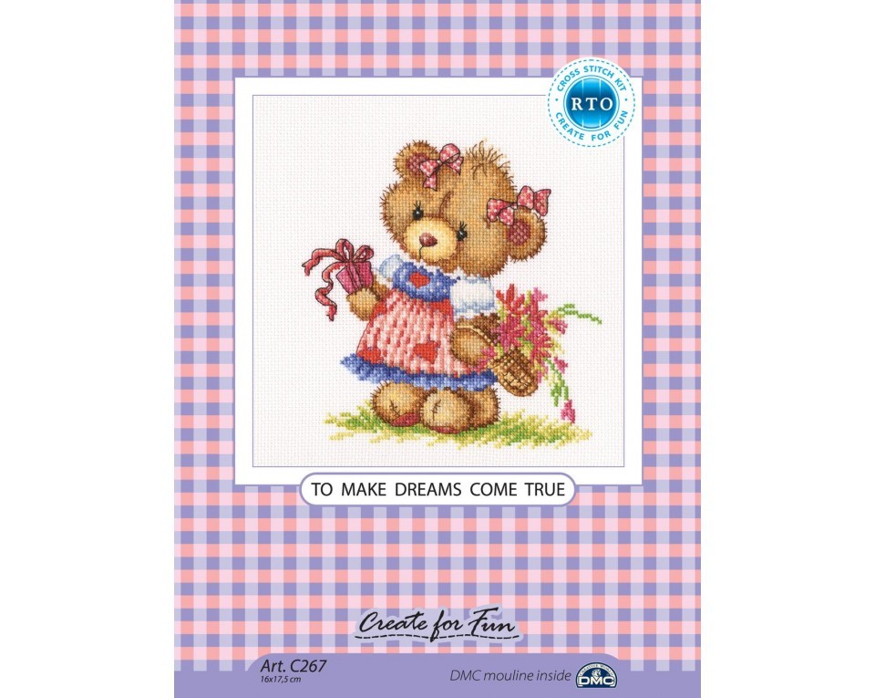 Cross-Stitch Kit "To make dreams come true", Article: C267