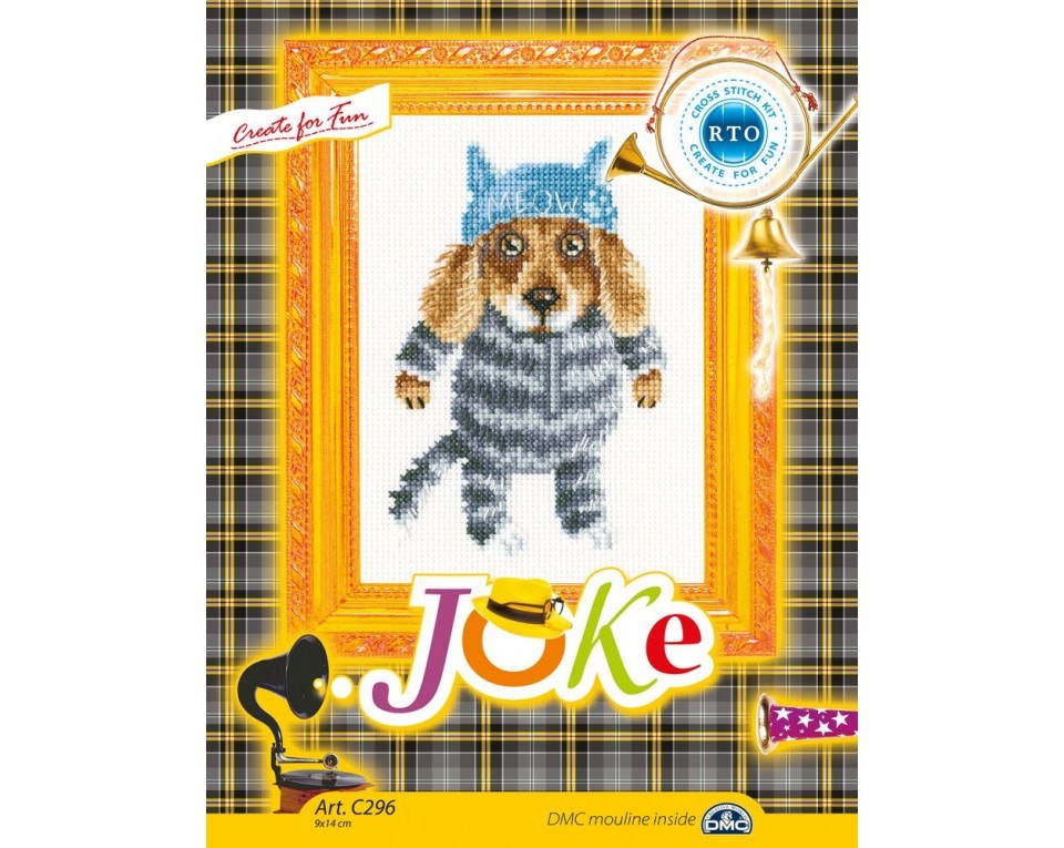 Cross-stitch kit "Joke", Article: C296