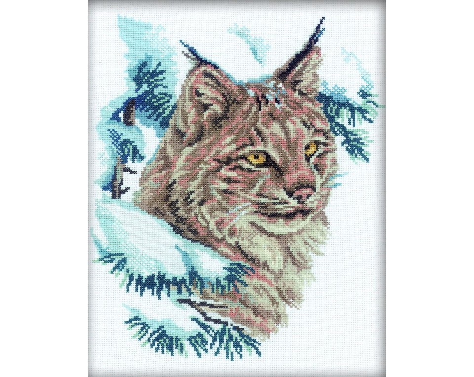 Cross-Stitch Kit "Lynx", Article: M067