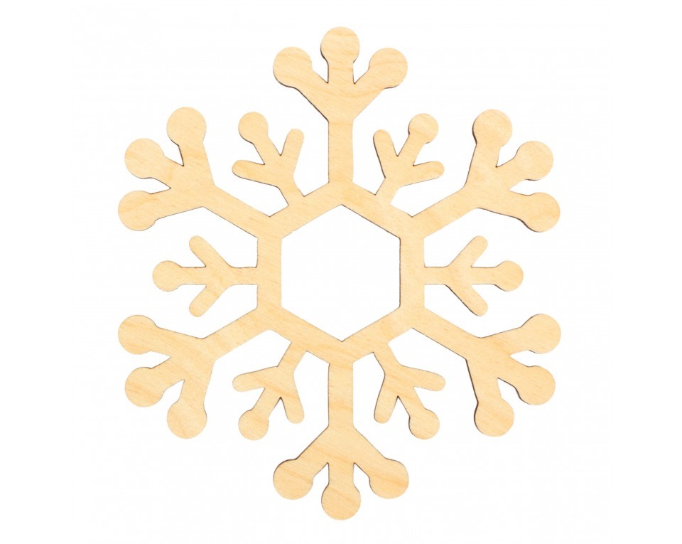 Plywood form - Christmas pendant "Buratini", Article: DZ90005