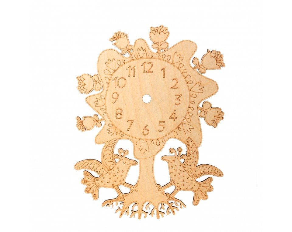 Plywood form - watch "Buratini", Article: DZ60016