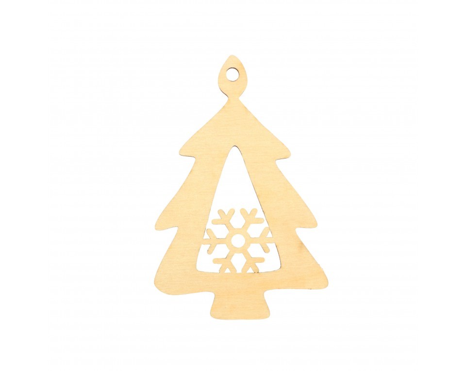Plywood form - Christmas pendant "Buratini", Article: DZ90051