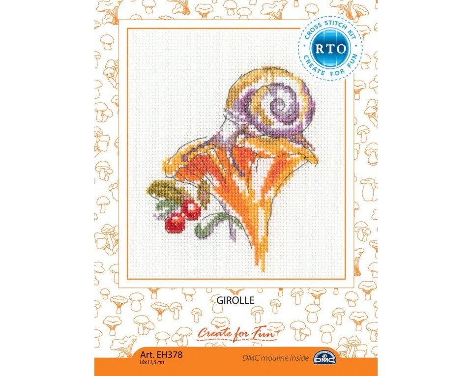 Cross-stitch kit "Girolle", Article: EH378
