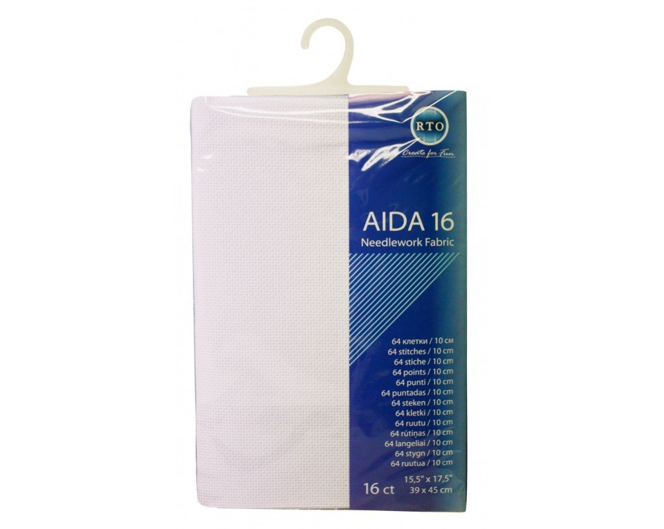 Pre-cut needlework fabrics, Article: AIDA16-100