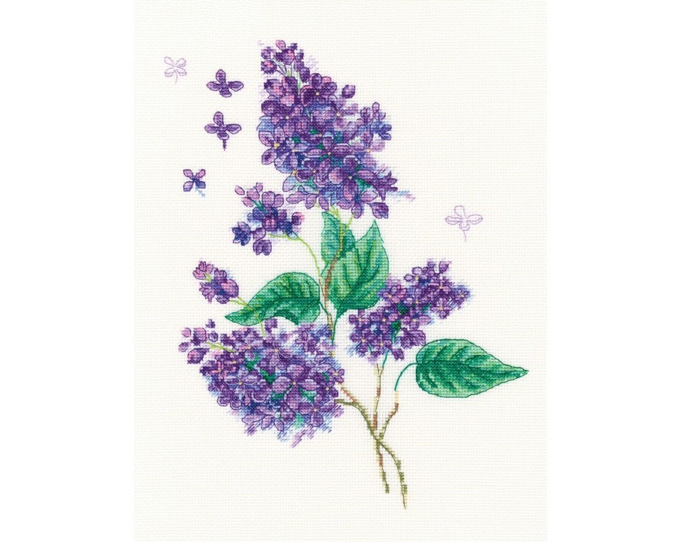 Cross-stitch kits "Lilac twiglet", Article: M723