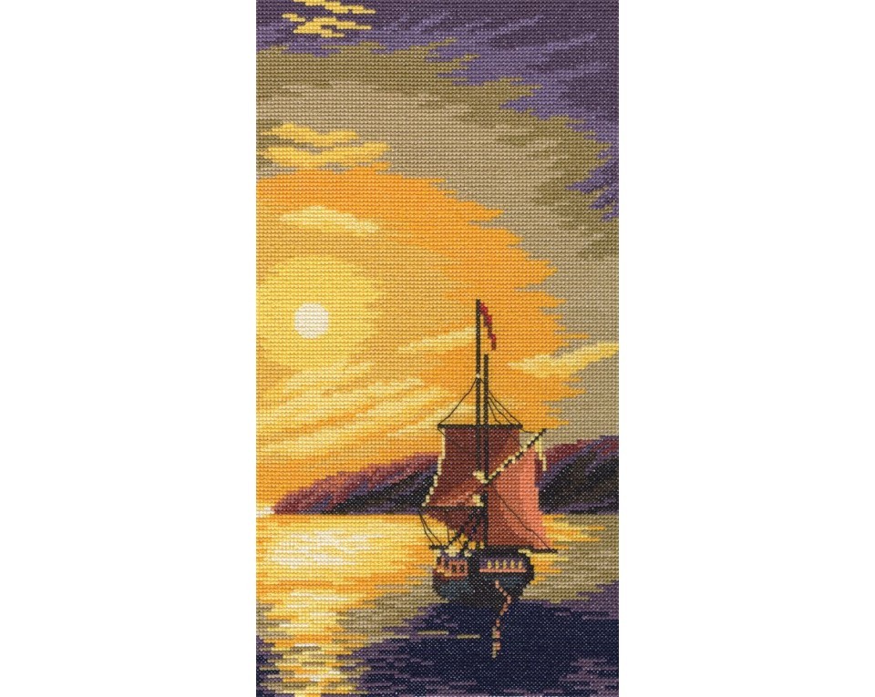 Cross-Stitch Kit "Sailing ship", Article: M403