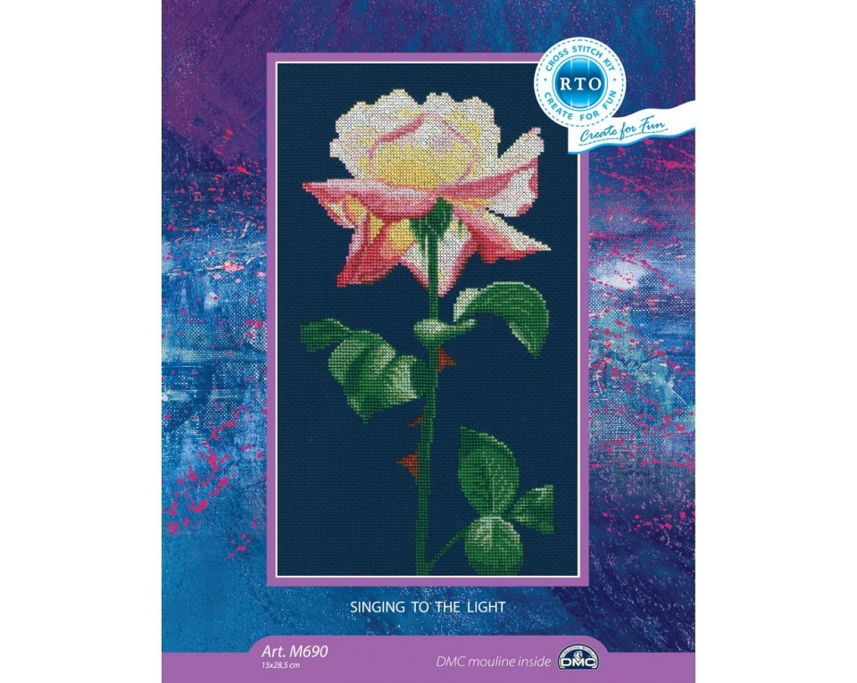 Cross-stitch kits "Singing to the light", Article: M690