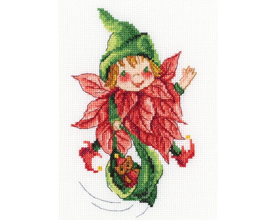 Cross-stitch kit "Christmas elf", Article: C271