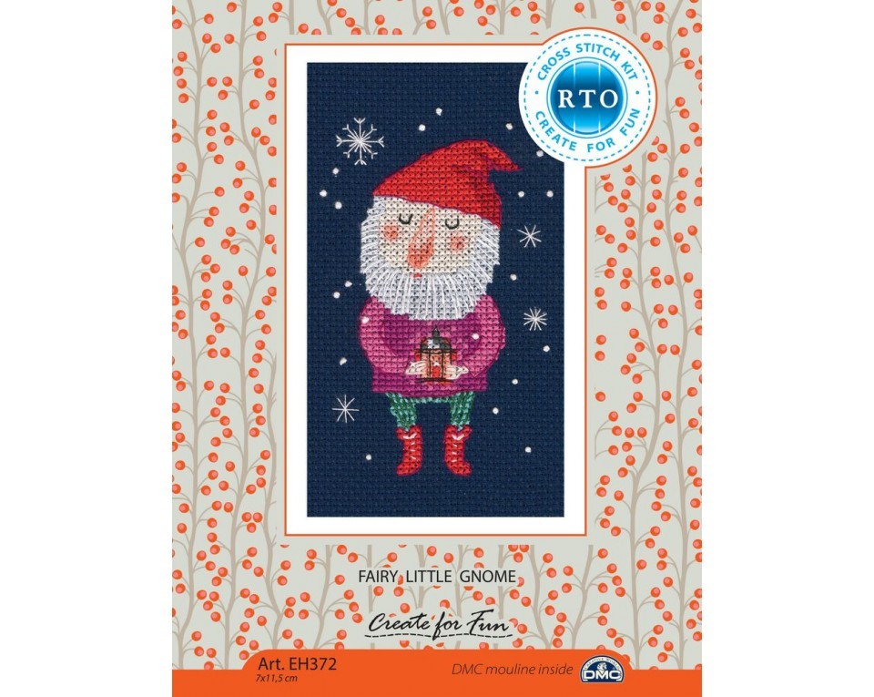 Cross-stitch kit "Fairy little gnome", Article: EH372