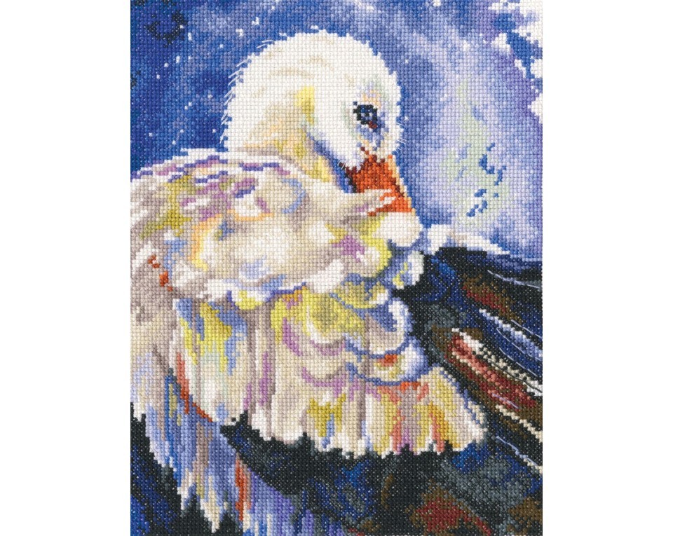 Cross-Stitch Kit "He brings good luck", Article: M618