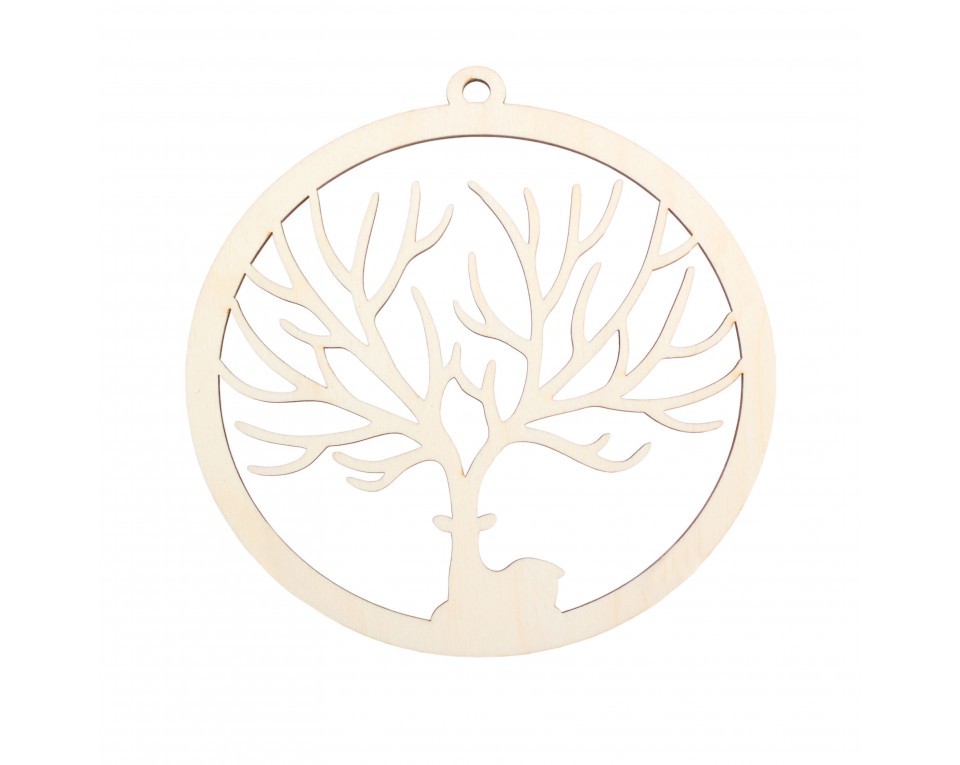 Plywood form - pendant "Buratini", Article: DZ50034