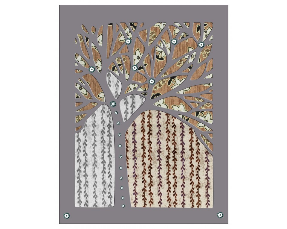 Plywood form "Buratini" - decorative plate, Article: DZ70018