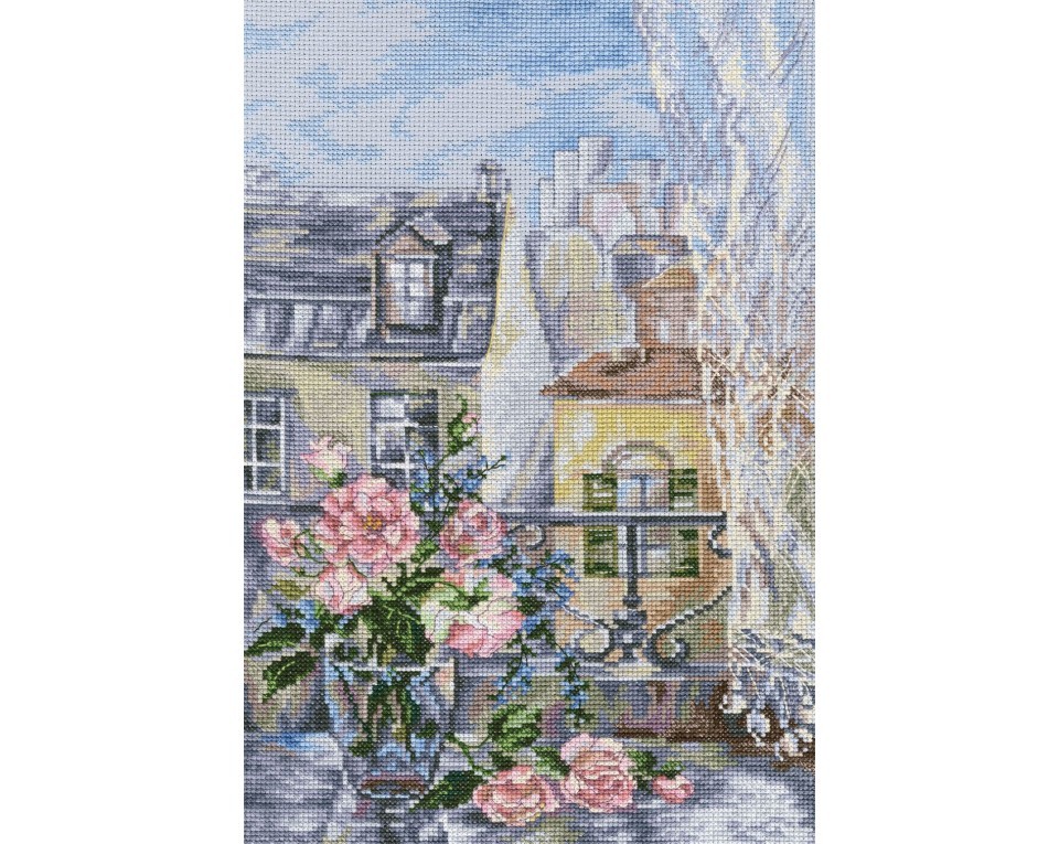 Cross-Stitch Kit "Morning in Paris", Article: M593