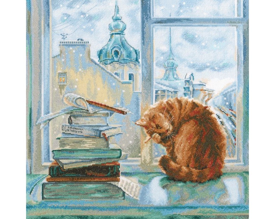 Cross-stitch kits "Silver morning", Article: M671