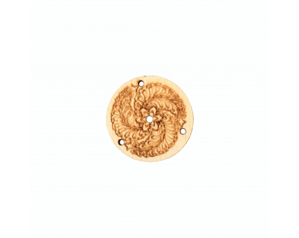 Plywood form - decorative buttons "Buratini", Article: DZ40004
