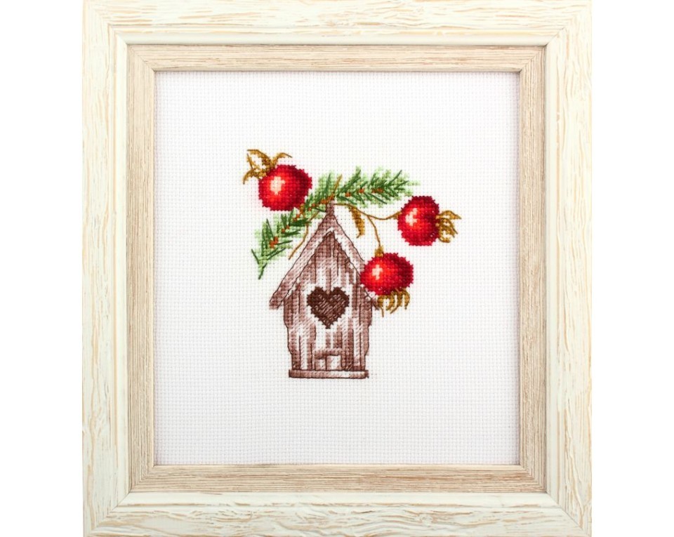 Cross-stitch kit "Nesting box", Article: EH375
