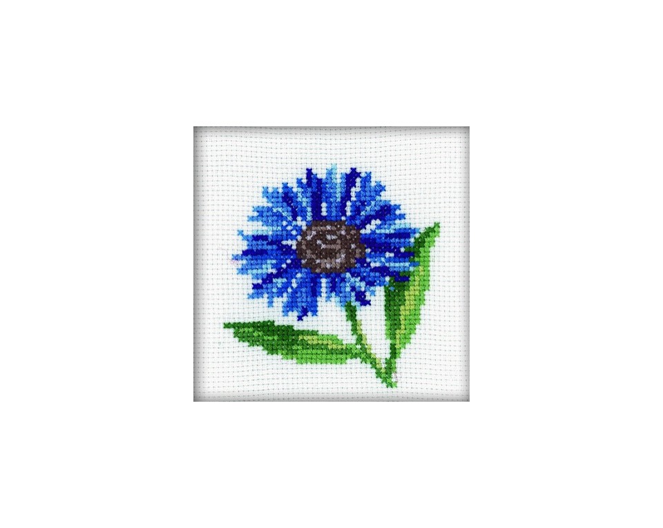 Cross-Stitch Kit "Cornflower", Article: H171