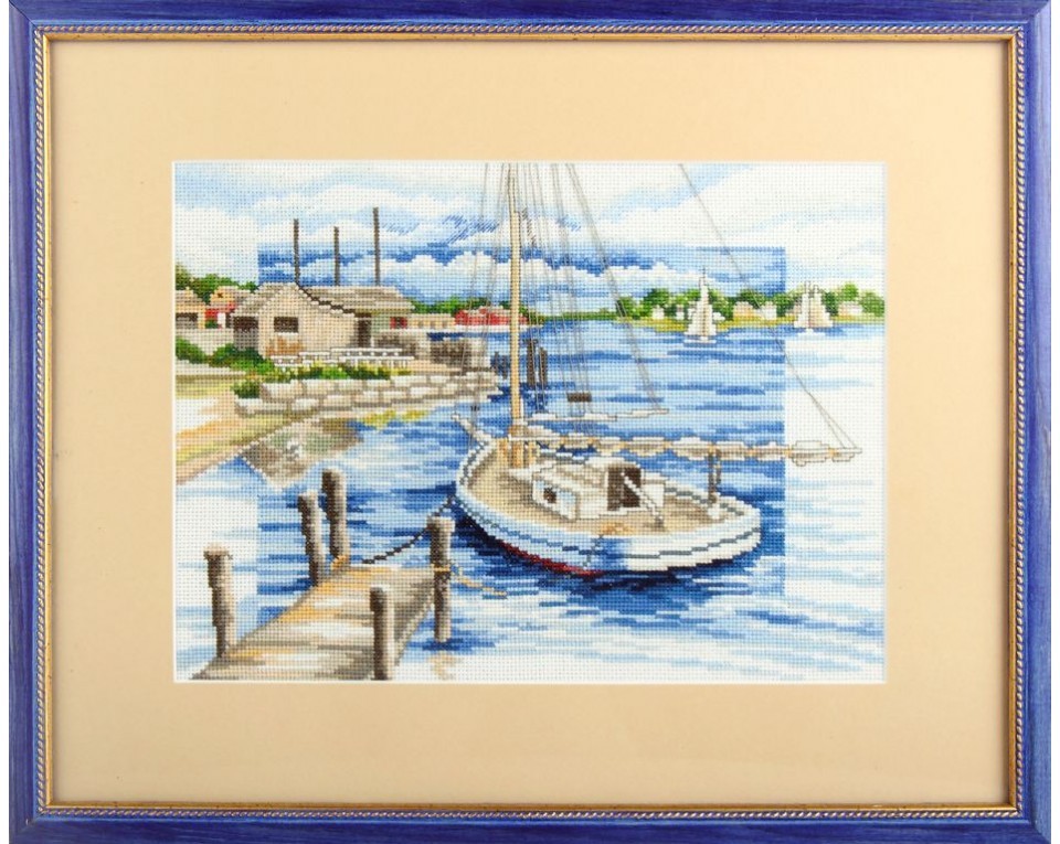 Cross-Stitch Kit "By the pier", Article: M397