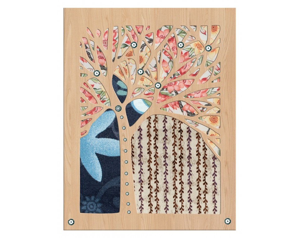 Plywood form "Buratini" - decorative plate, Article: DZ70018