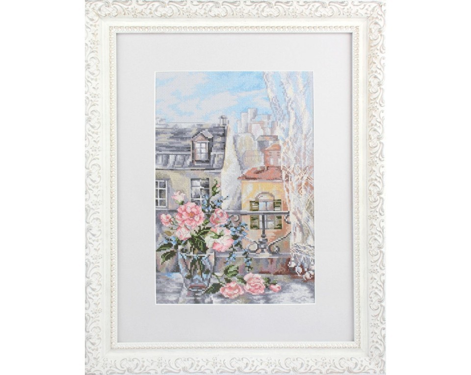 Cross-Stitch Kit "Morning in Paris", Article: M593