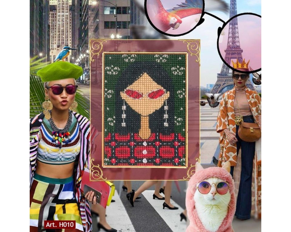 Cross-stitch kits, Article: H010