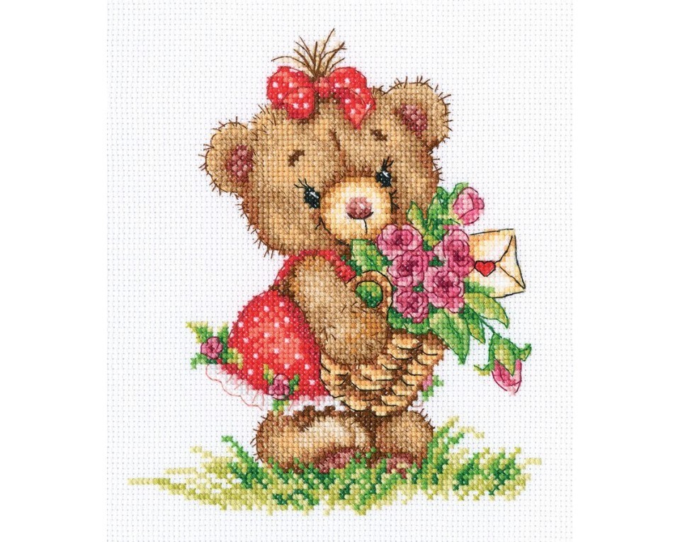 Cross-stitch kit "Greeting", Article: C286