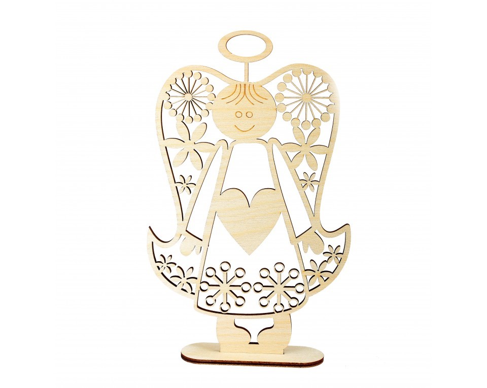 Plywood form - pendant "Buratini", Article: DZ50014