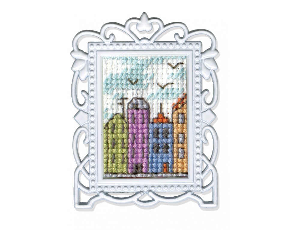 Cross-Stitch Kit "Town", Article: FA020