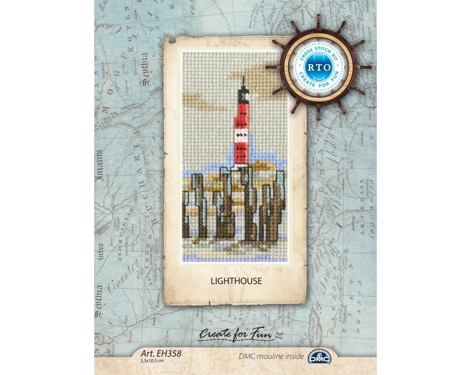 Cross-stitch kit "Lighthouse", Article: EH358
