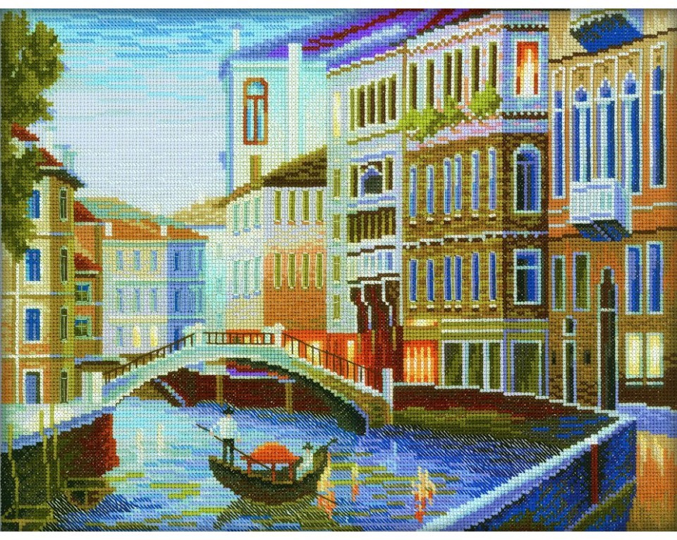 Cross-Stitch Kit "Night Venice", Article: M199