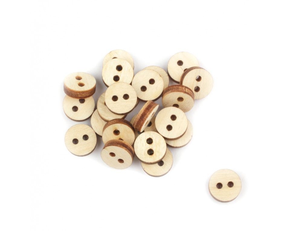 Plywood form - decorative buttons "Buratini", Article: DZ40077