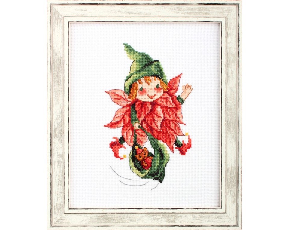Cross-stitch kit "Christmas elf", Article: C271