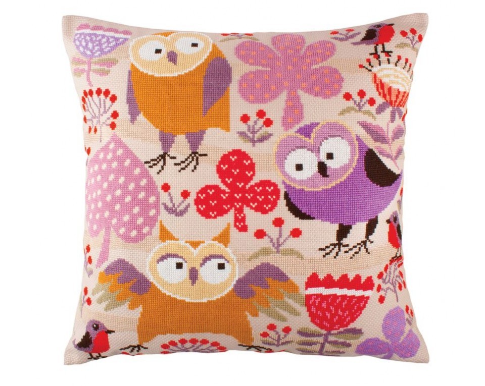 Cross-stitch kit "Wise owls", Article: CU004